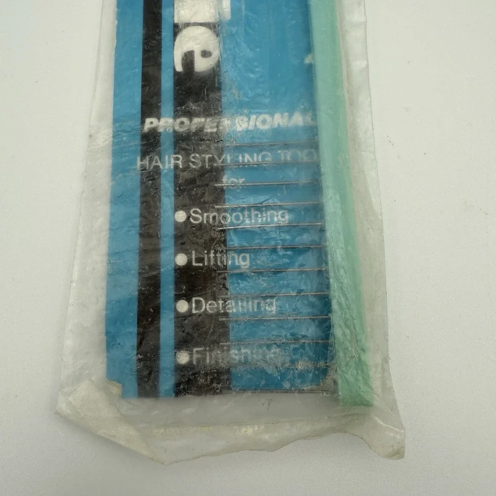 VINTAGE SMOOTHIE Comb Patented Professional Hair Styling‎ Tool Comb Blue